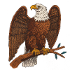 Embroidered Falcon