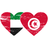 United Arab Emirates Tunisia Heart