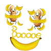 Peanuts Peanut Banana Bananas