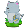 Cat Volleyball Player Volleyball