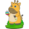 Giraffe Ostern Malen