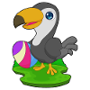 Toucan Easter Easter Egg