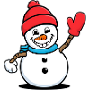Christmas Snowman Cute Cartoon Gift