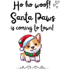 Santa Paws - christmas dog