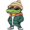 Alligator Winter Comic