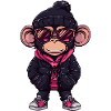 Monkey Winter Comic