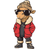 Camel Winter Comic