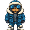 Gorilla Winter Comic