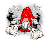 Babbo Natale Gnomo Pecora nana Babbo Natale