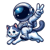 Chat astronaute