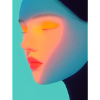Dreamy Neon Portrait