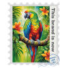 Airbrush-Illustration "Parrot 04" EN