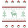 Motif Noel Retro
