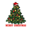 Festive Joy - Merry Christmas Tee