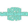 Webdesigner als Spruch