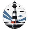 Lighthouse, Coast, Sea