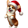 Christmas Corgi