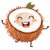 Co Nut, Cute Nut, Coconut