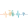 Retro Heartbeat Painter's Palette
