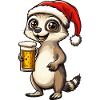 Suricate Bière de Noël Drôle