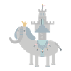 Elefant und Schloss l no text