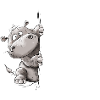J’aime vraiment les hippopotames I hippopotame