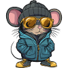 Mouse Winter Comic