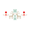 Rétro Noël Pixel