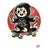 Funny parody satanic cult skateboarder