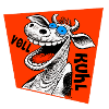 voll kuhl cool rot