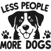 Less People More Dogs