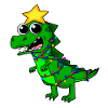 Christmas Tree Dino Dinosaur