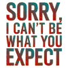 WHAT YOU EXPECT