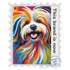 Airbrush-Illustration "Havanese 10" EN