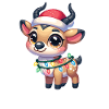 Fées de Noël Saiga Antilope