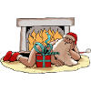 Lasziver Weihnachtsmann
