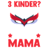 Mom of 3 children superheroine
