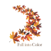 Fallen Sie in Farbe
