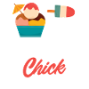 Cream Lover Chick Design