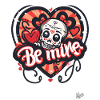 Heart and Skull: Be Mine
