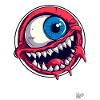 Drôle d’horreur Cyclope Oeil