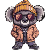 Koala Winter Comic