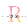 L | Monogramme | Nom | Rana |Aquarelle