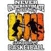 Underestimate Old Man Hoops Basketball