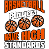 Players High Standards Hoops Basketball