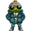Frog Winter Comic