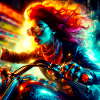 Cyberpunk Moto