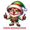 Frohe Weihnachten Elf Weihnachtsfeier