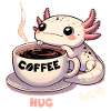 Axolotl Coffee Hug Mug Gift