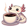 Axolotl Large Mug Coffee Gift